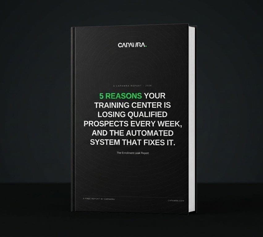 5 Reasons Your Training Center Is Losing Qualified Prospects Every Week e-book 2 - Copie